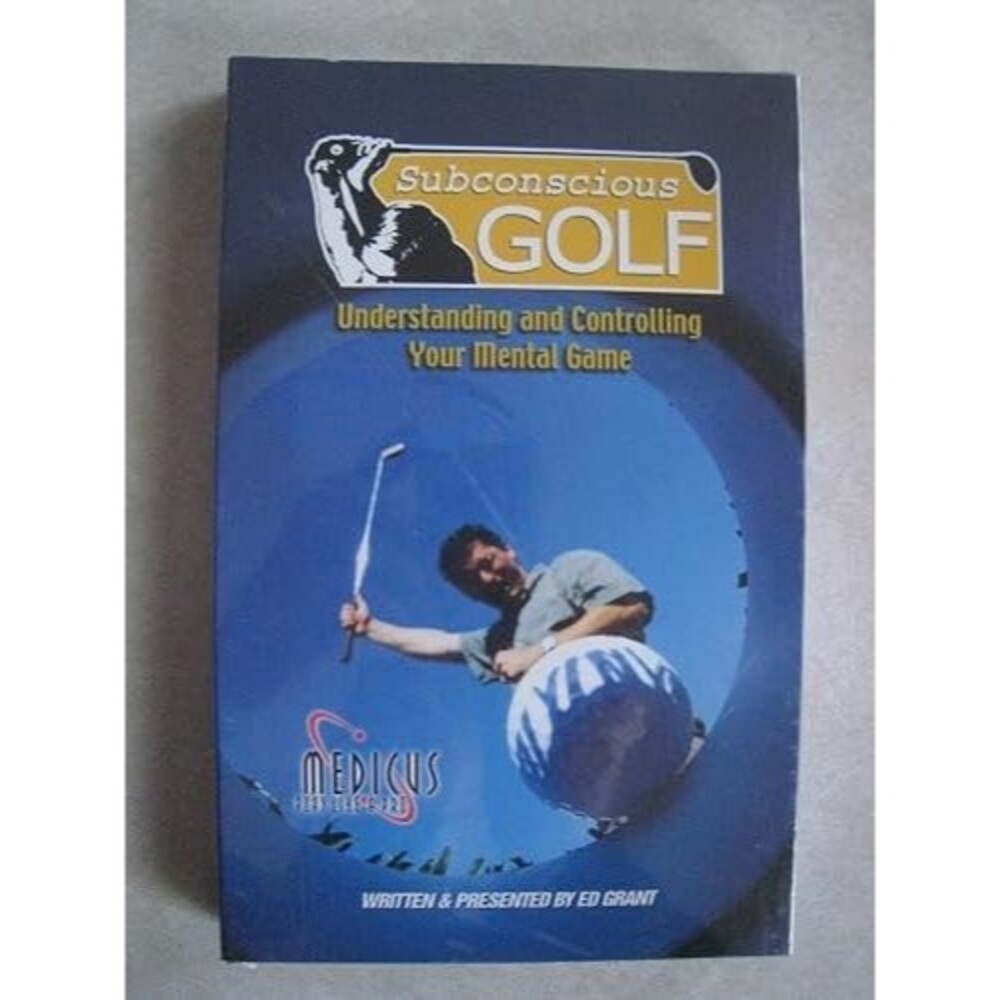 Subconscious Golf: Understanding and Controlling Your Mental Game Book + 3 CDs